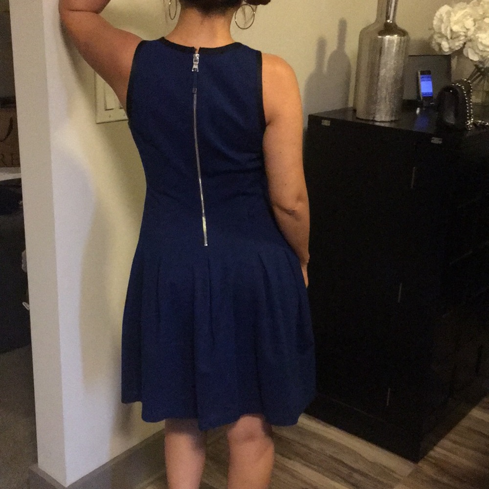 {Banana Republic} Navy Scuba Dress - Picture 4 of 7